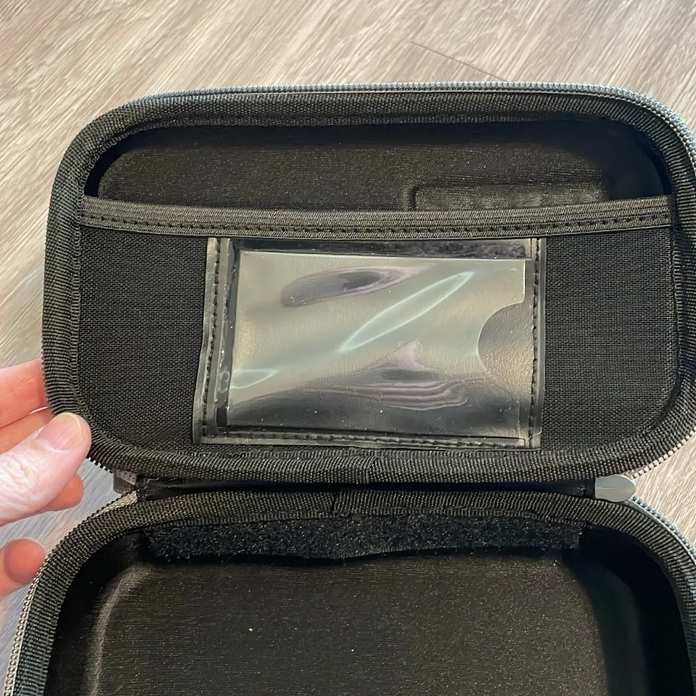 Phonak Grey Zip Top Travel Convertible Hard Case
